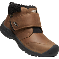 KEEN Kids' Kootenay IV Mid Waterproof Insulated Non-Slip Winter Boots Front_Three_Fourths_Angled_Right