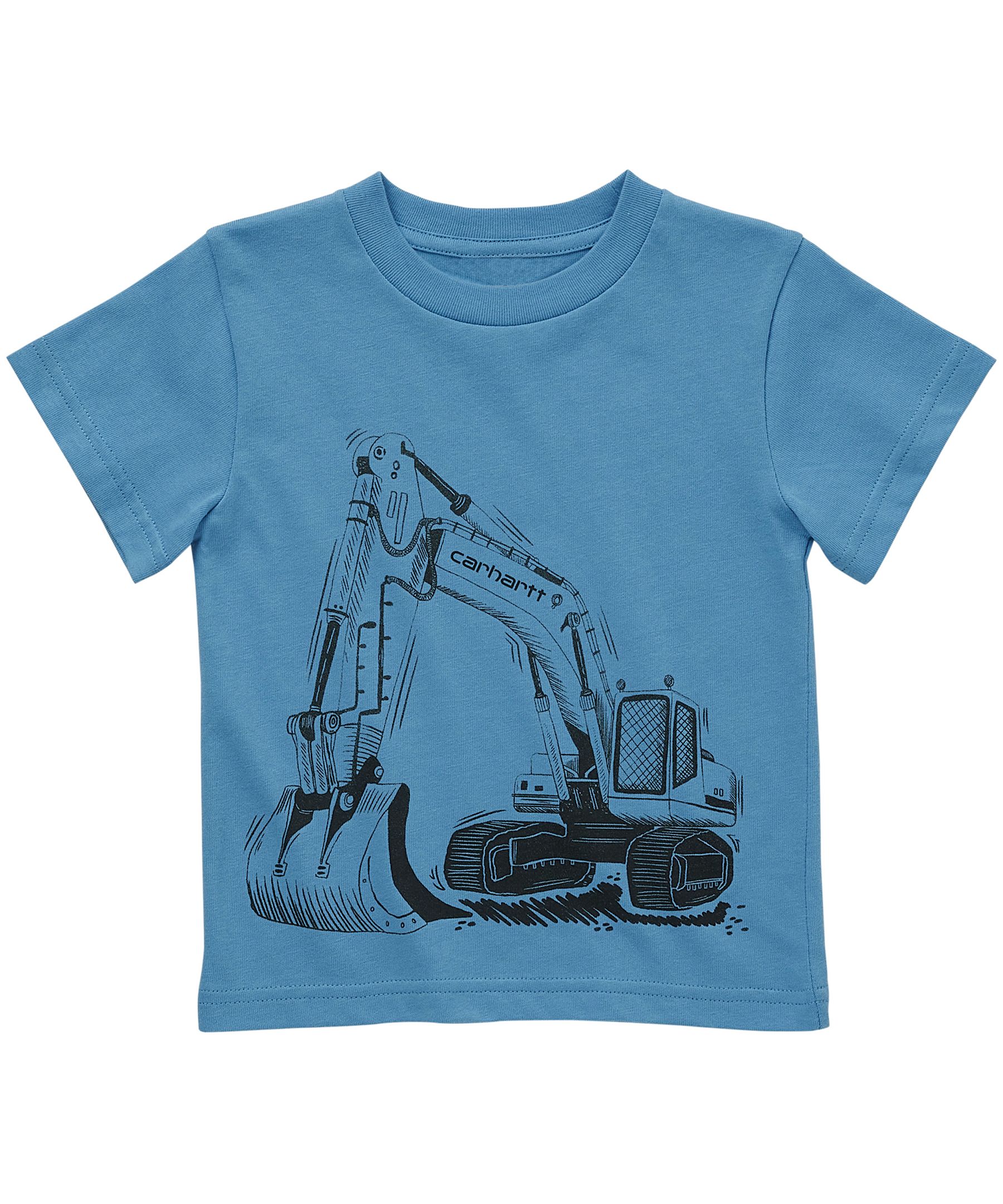 Toddler Boys' Crewneck Construction T Shirt