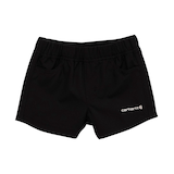 Short indéchirable avec technologie Rugged Flex pour toutes-petites, Carhartt Front_Flat