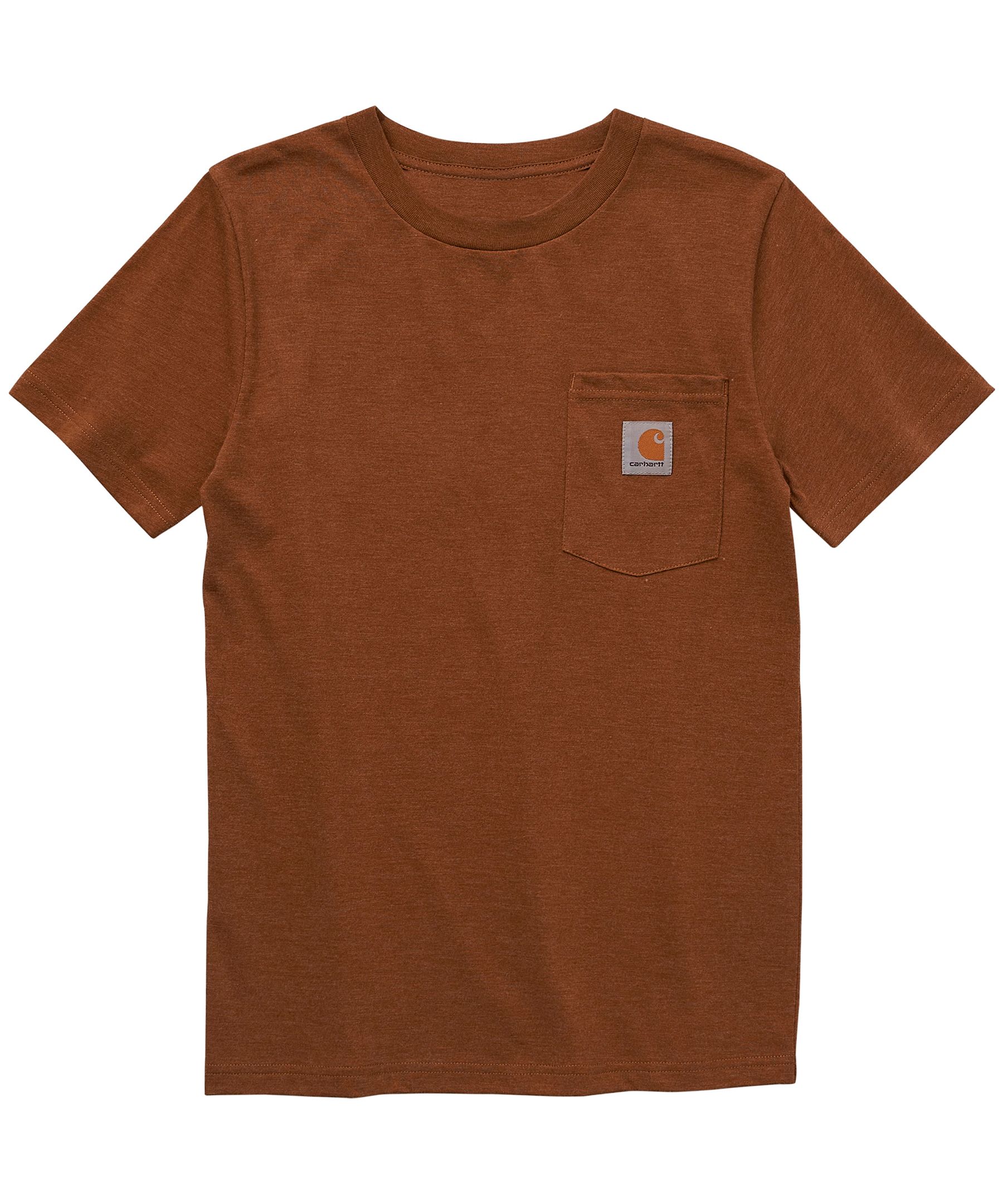 T-shirt à col ras du cou pour jeunes garçons, Carhartt, Chien à la pêche
