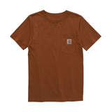 Youth Boys' Crewneck Fishing Dog T Shirt Front_Flat