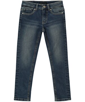 Jegging en tricot de denim pour jeunes filles, Silver