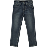 Jean à coupe droite moulante pour jeunes garçons, Silver