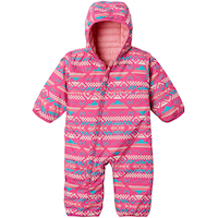 Combinaison enveloppante unisexe réversible résistant à l'eau pour bébés de 0 à 24 mois, Powder Lite, Columbia Front_Flat