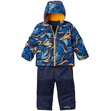Ensemble veste isolée et salopette unisexe étanche à l'eau pour enfants de 2 à 4&nbsp;ans, Frosty Slope, Columbia Front_Flat