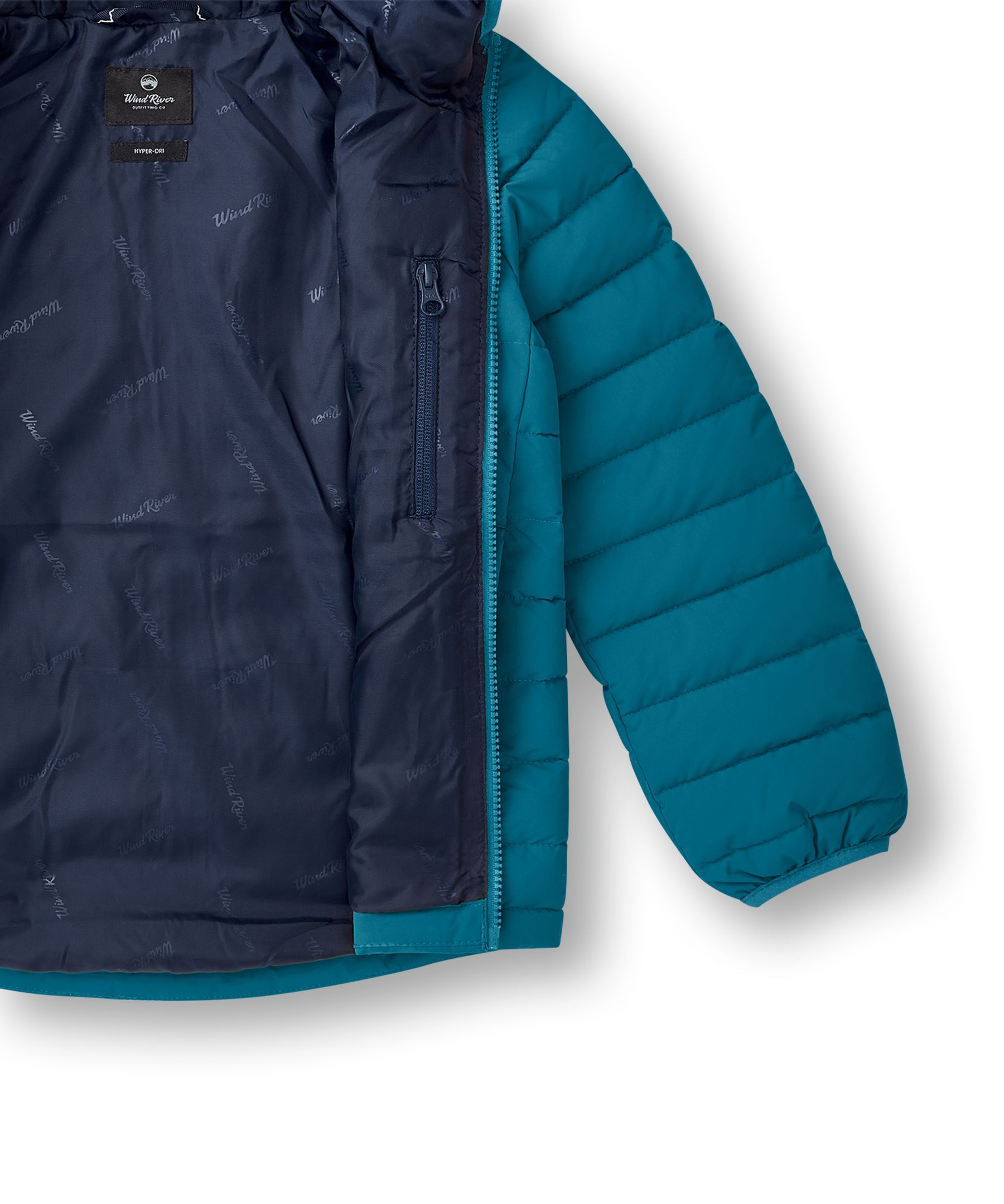 Veste bouffante hydrofuge unisexe à isolant T-Max pour enfants, WindRiver