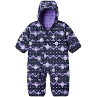 Combinaison enveloppante unisexe réversible résistant à l'eau pour bébés de 0 à 24&nbsp;mois, Powder Lite, Columbia Front_Flat