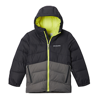 Veste d'hiver unisexe étanche à l'eau et au vent avec Omni-Heat pour jeunes de 7 à 16 ans, Mighty Mogul II, Columbia Front_Flat