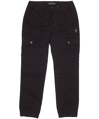 Silver Les jeunes garçons du Caire Elastic Waist Cargo Joggers