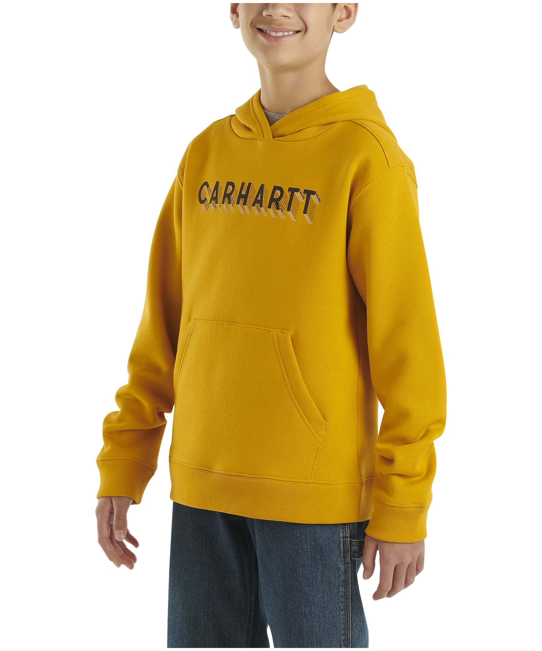 Fleece lined carhartt on sale hoodie