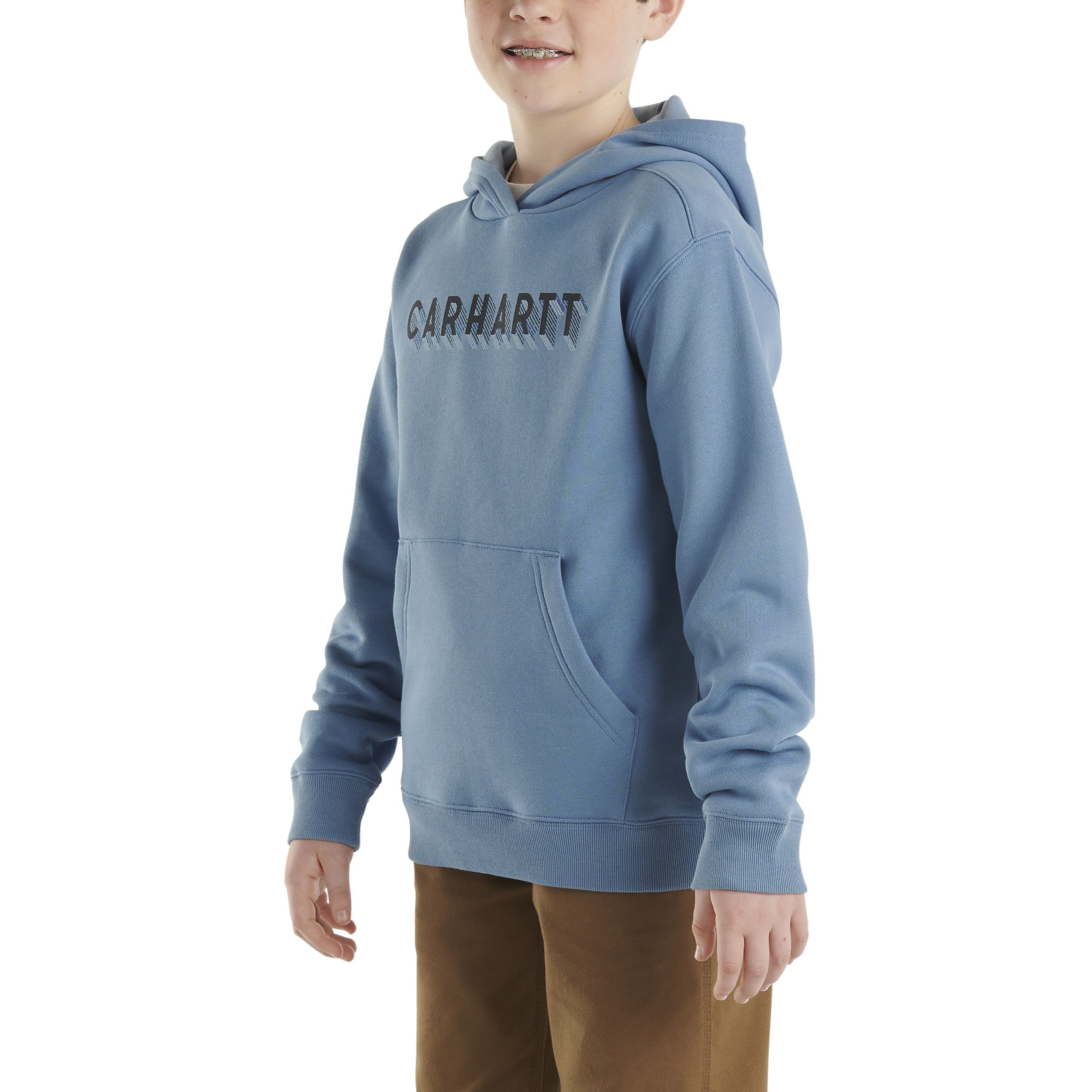 Carhartt Toddler Unisex Graphic Fleece Lined Pullover Hoodie
