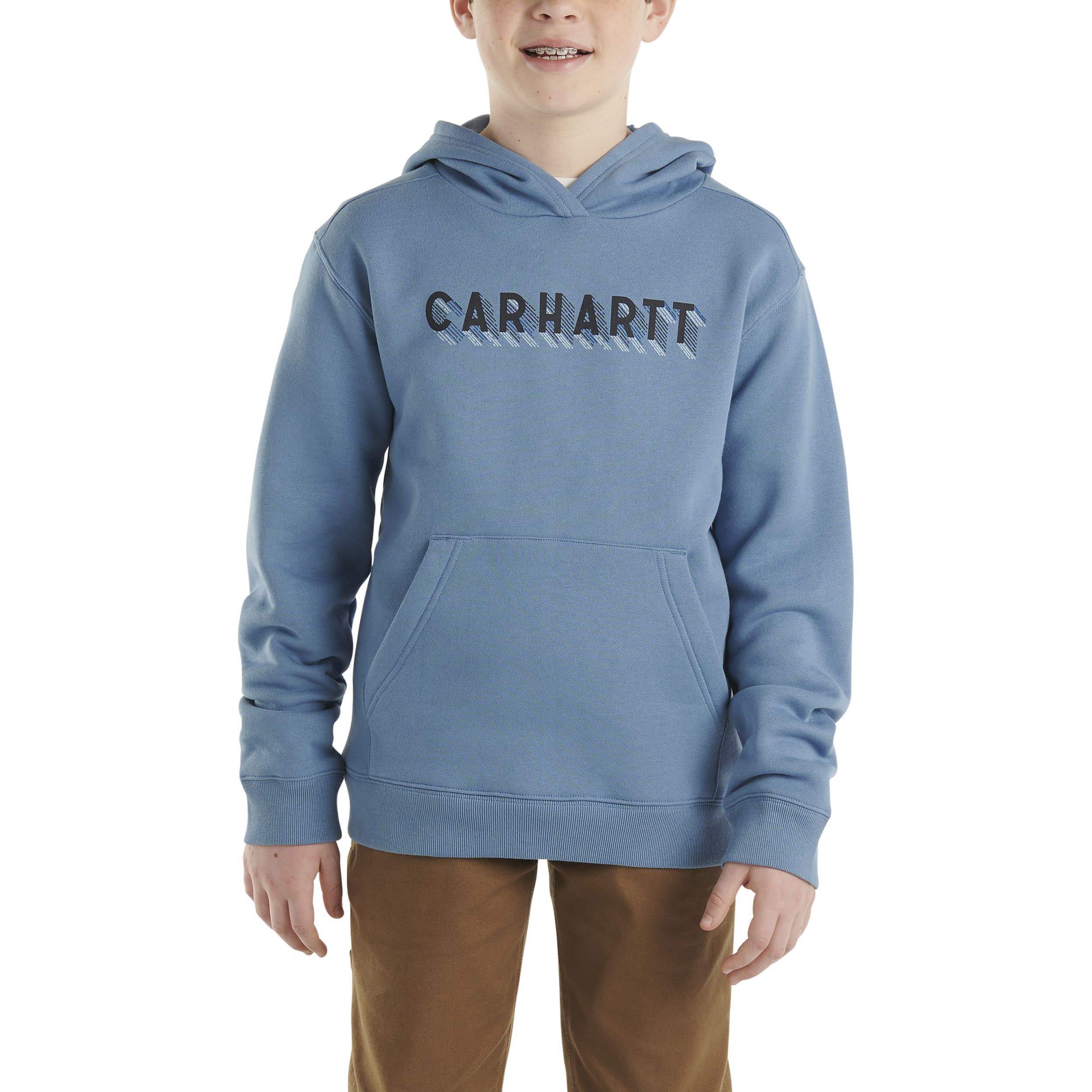 Carhartt Toddler Unisex Graphic Fleece Lined Pullover Hoodie