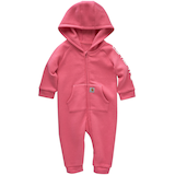 Carhartt Baby Unisex Long Sleeve Fleece Zip-Front Coverall Front_Flat