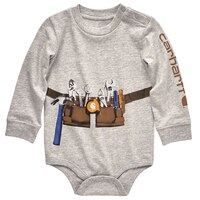 Maillot Carhartt à manches longues et à graphique de ceinture porte-outils pour bébés garçons Front_Flat