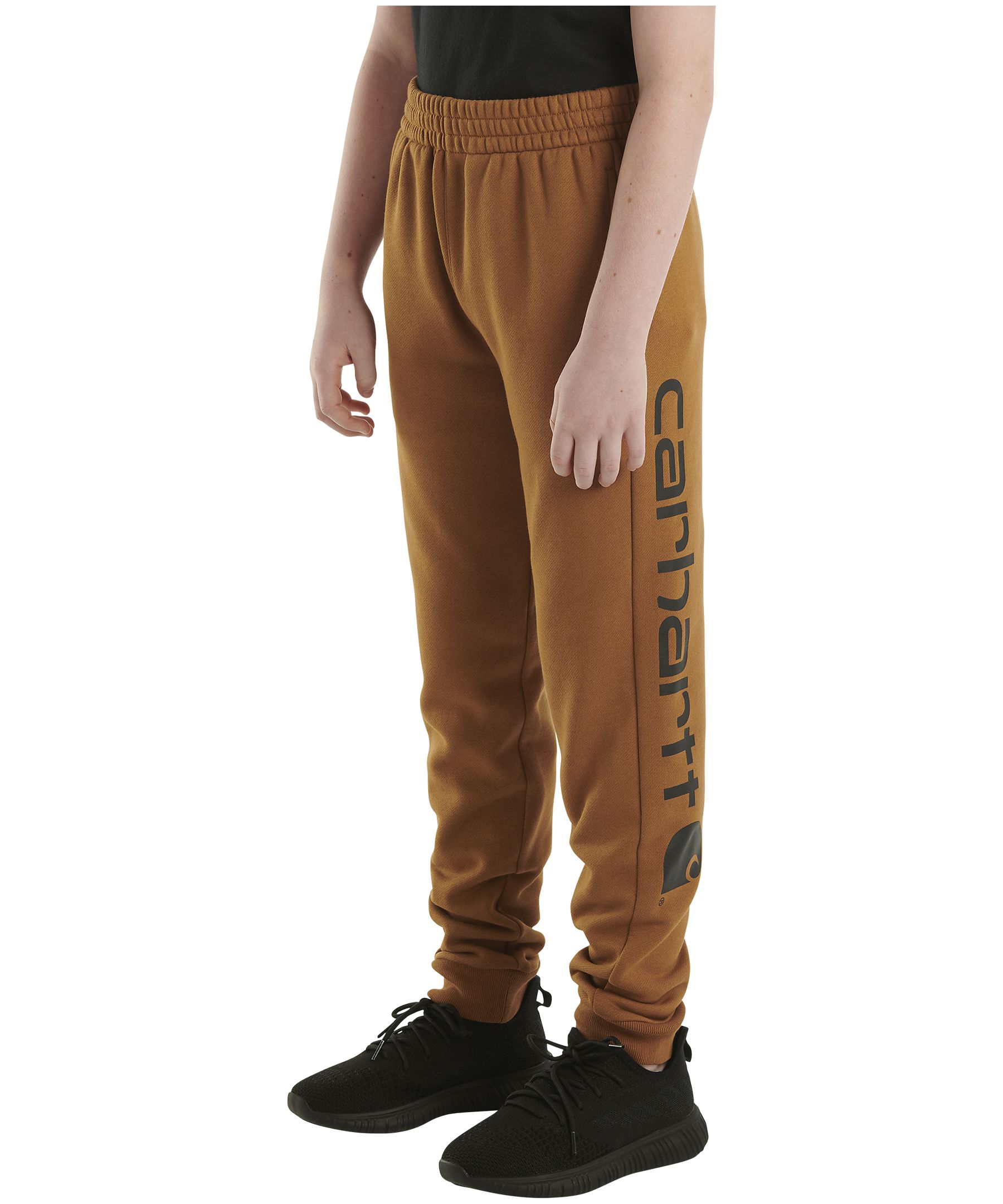 Carhartt Boys' Fleece Logo Sweatpants