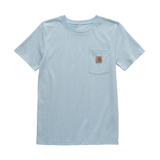 Carhartt Youth Crewneck Short Sleeve Pocket T Shirt Front_Flat