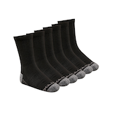 Columbia Kids' Unisex 6 Pack Cropped Crew Socks Front_Angled_Right