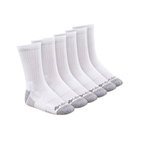 Columbia Kids' Unisex 6 Pack Cropped Crew Socks