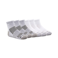 Columbia Kids' Unisex 6 Pack Quarter Socks