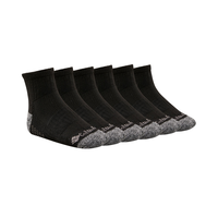 Columbia Kids' Unisex 6 Pack Quarter Socks Front_Angled_Right