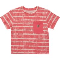 Carhartt Toddler Girls' Tie-Dye Short Sleeve T Shirt. Front_Flat