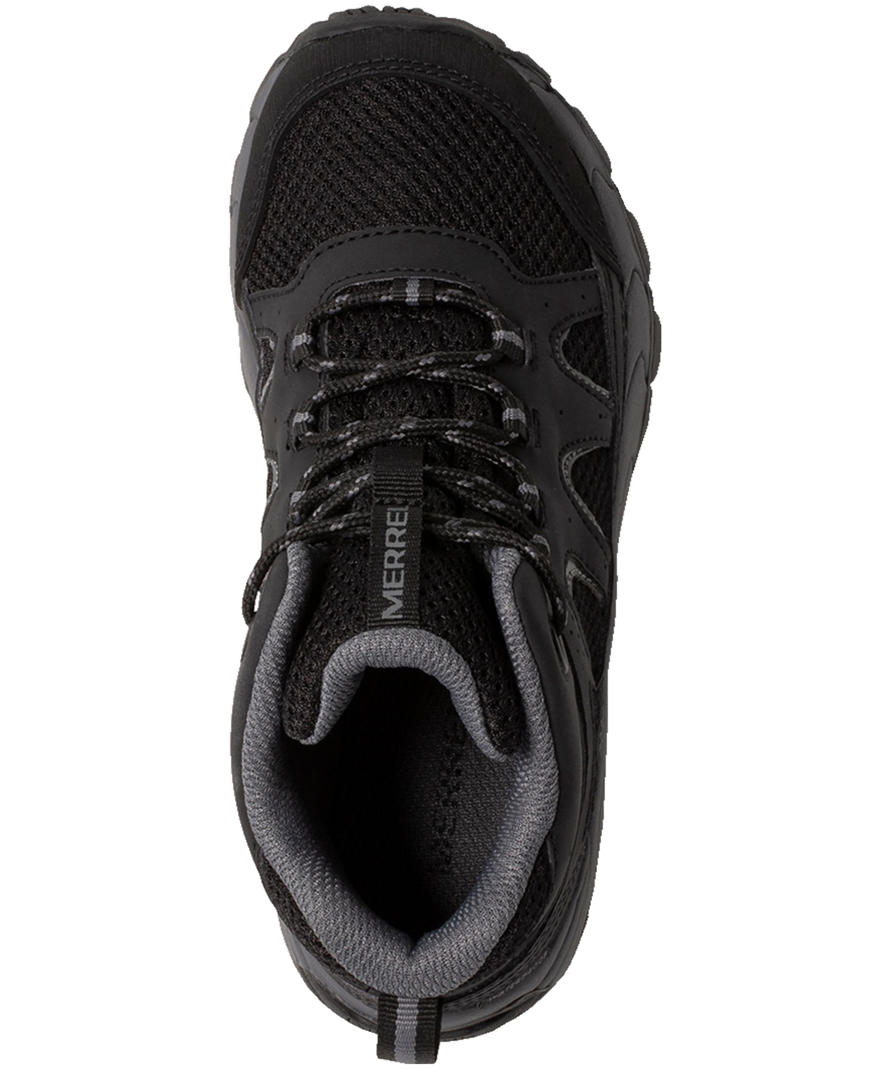 Bottes de randonnée unisexes mi-hautes à lacets et étanches à l'eau pour enfants, Oakcreek, Merrell