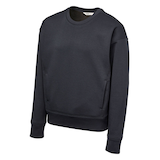 Chandail unisexe en molleton velours contrecollé à col ras du cou pour enfants, FarWest Front_Angled_Left