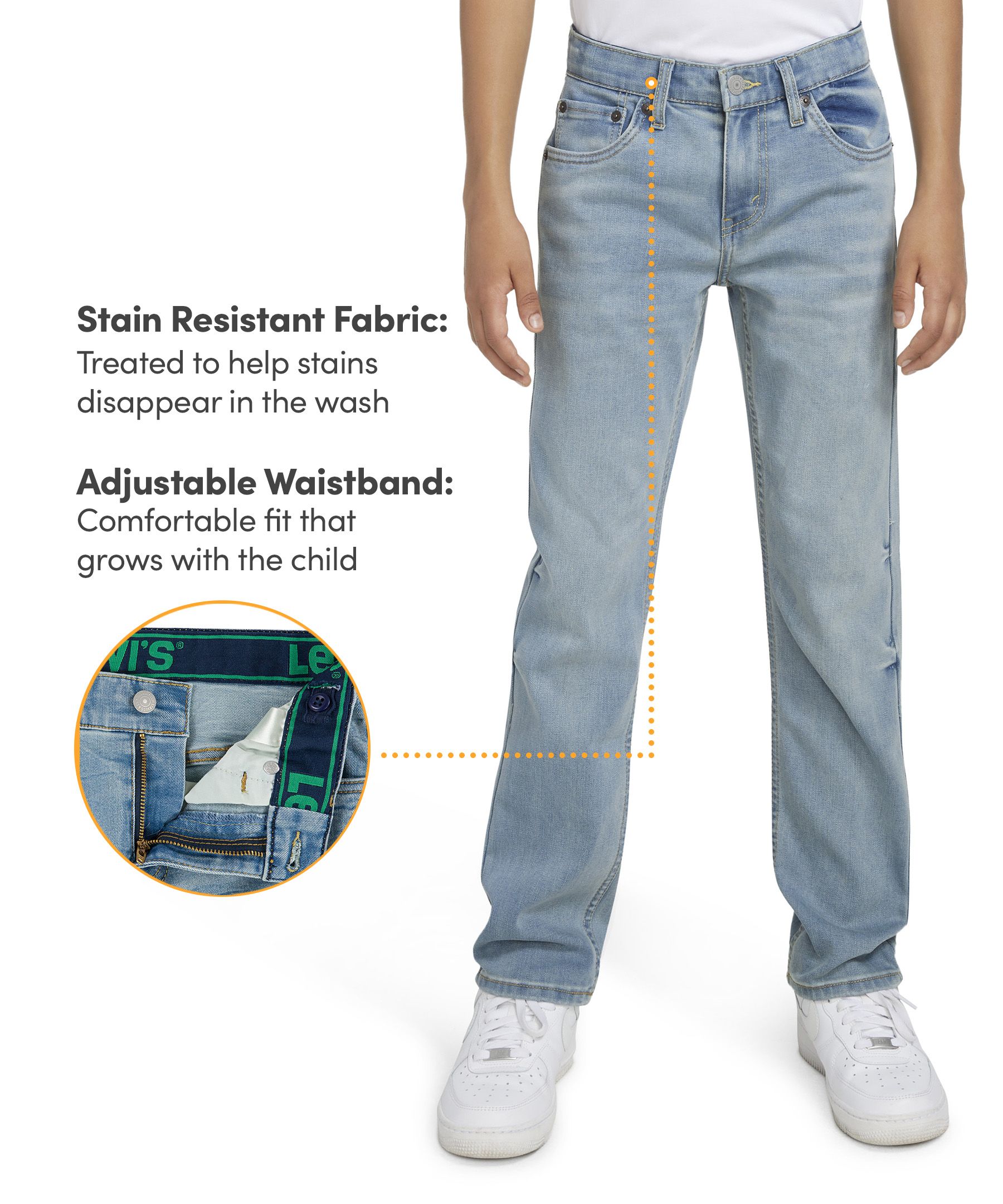 Levi's Youth Unisex 511 Performance Slim Fit Jeans