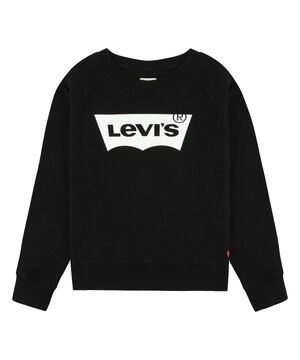 Levi's Sweat-shirt unisexe à col rond en polaire douce, 7-16 ans