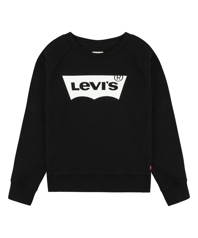 Levi's Kids' Unisex 7-16 Years Crew Neck Soft Fleece Sweatshirt