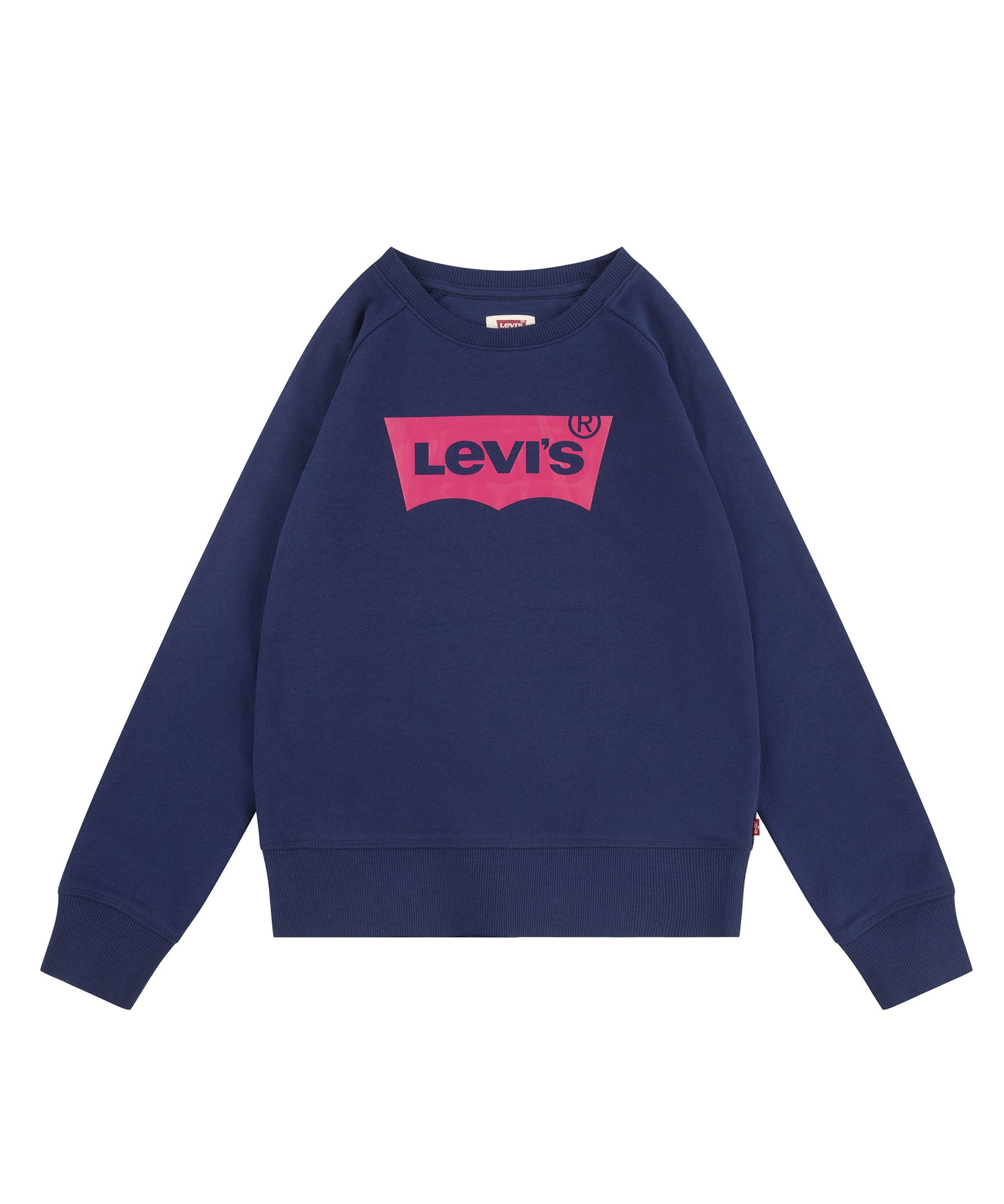 Levi's Kids' Unisex 7-16 Years Crew Neck Soft Fleece Sweatshirt