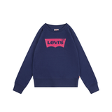 Levi's Kids' Unisex 7-16 Years Crew Neck Soft Fleece Sweatshirt Front_Flat