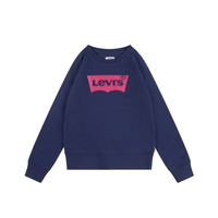 Levi's Kids' Unisex 7-16 Years Crew Neck Soft Fleece Sweatshirt Front_Flat