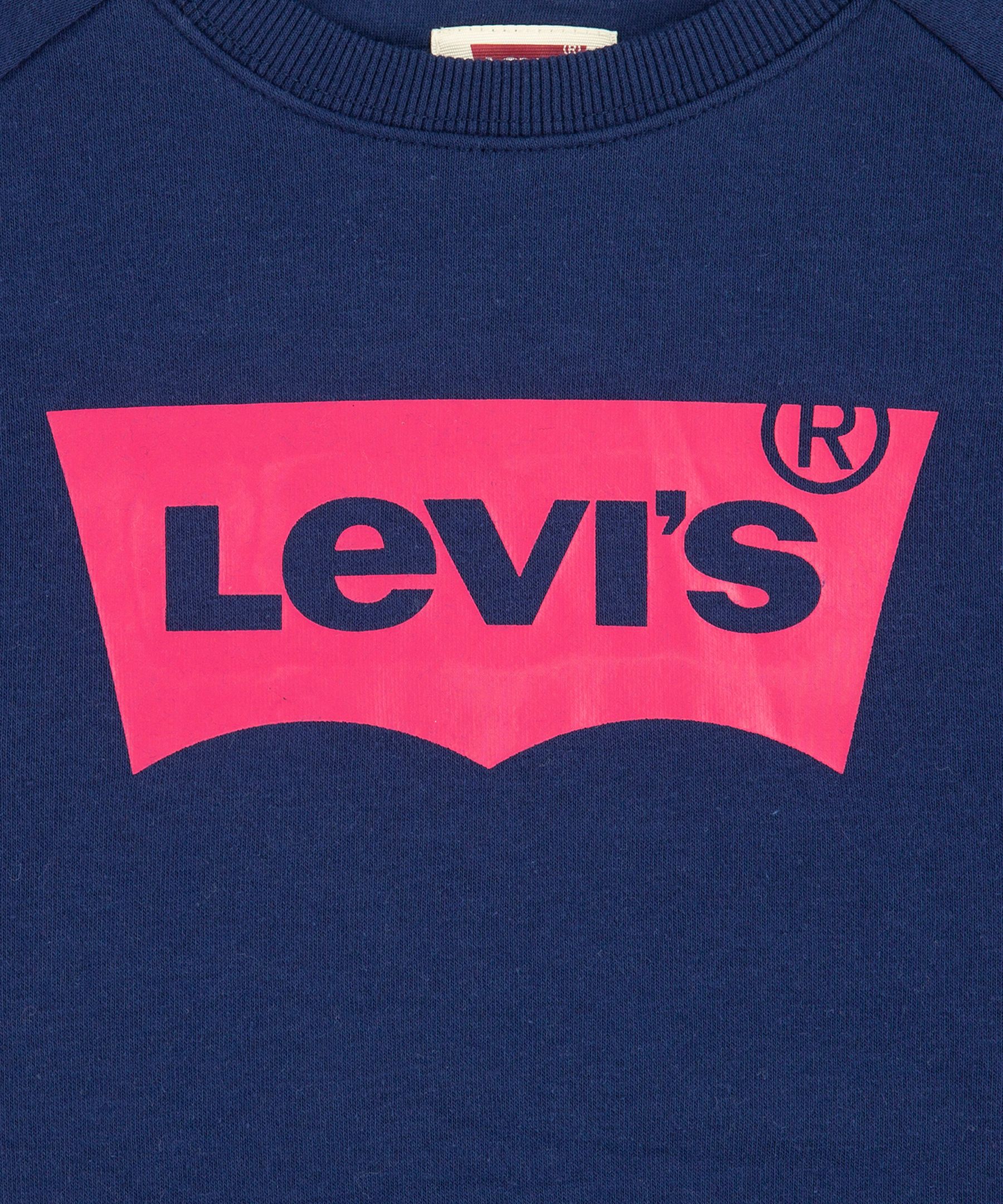 Levi's Kids' Unisex 7-16 Years Crew Neck Soft Fleece Sweatshirt