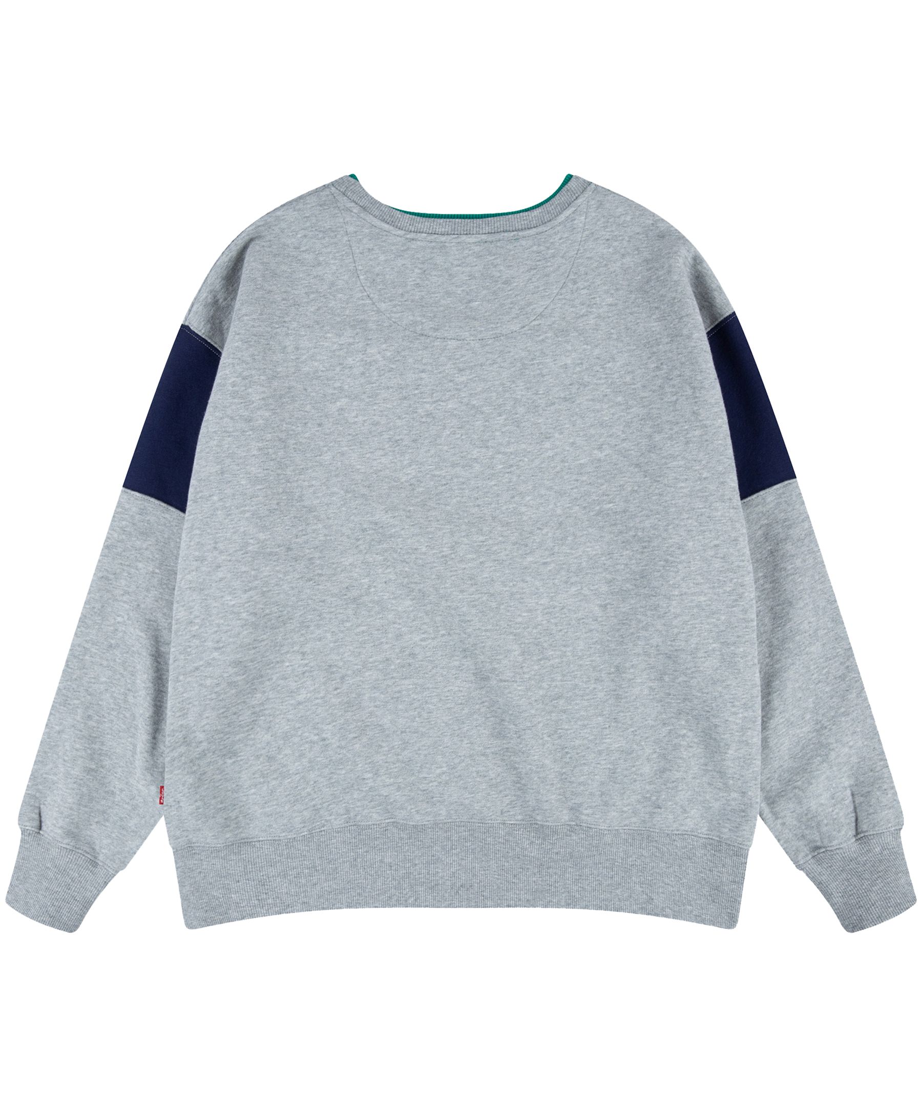 Chandail en molleton à col ras du cou avec blocs de couleur unisexe pour jeunes, Levi's