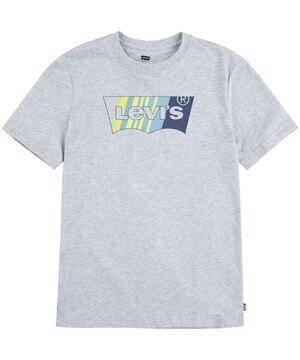 Levi's Kids' Unisex Stripe Crewneck Batwing Graphic T Shirt