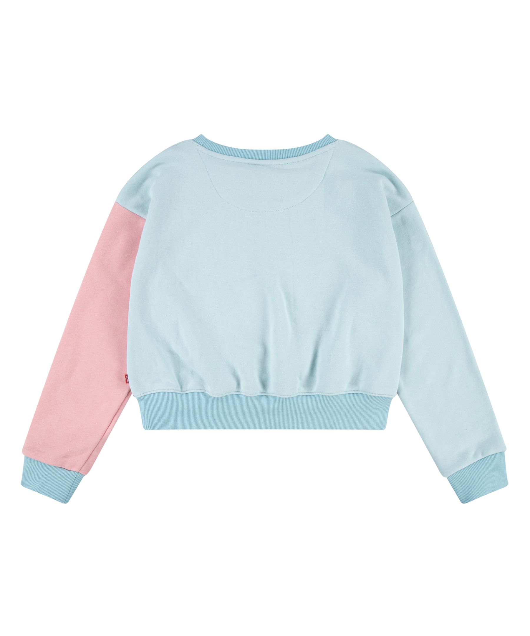 Levi s Youth Girl s Colourblock French Terry Graphic Pullover Crewneck Sweatshirt