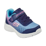 Skechers Kids' Unisex Microspec Plus Lightweight Sneakers Front_Three_Fourths_Angled_Right