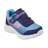 Chaussures de sport légères unisexes Microspec Plus pour enfants, Skechers Front_Three_Fourths_Angled_Right