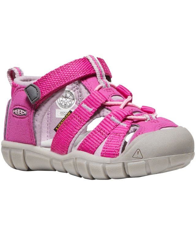 KEEN Canada Outdoor Toddler Seacamp II CNX-T Sandals - Very Berry/Dawn Pink