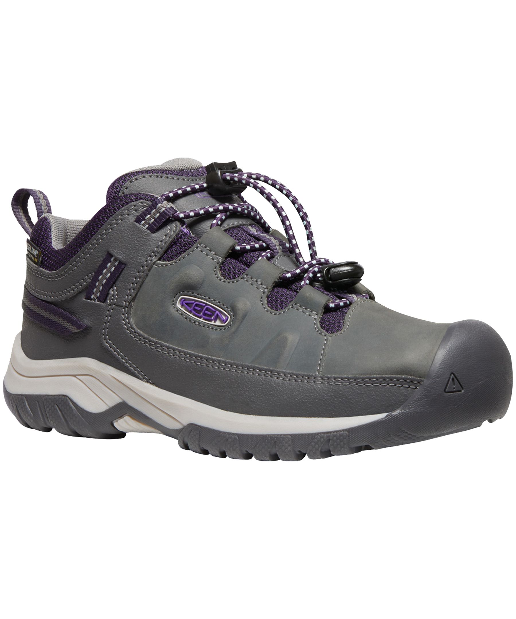 Chaussures de randonnée basses étanches à l’eau pour filles d’école primaire/d’âge préscolaire, Targhee, KEEN