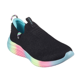 Skechers Kids' Unisex Ultra Flex 3.0 Slip On Sneakers Front_Three_Fourths_Angled_Right