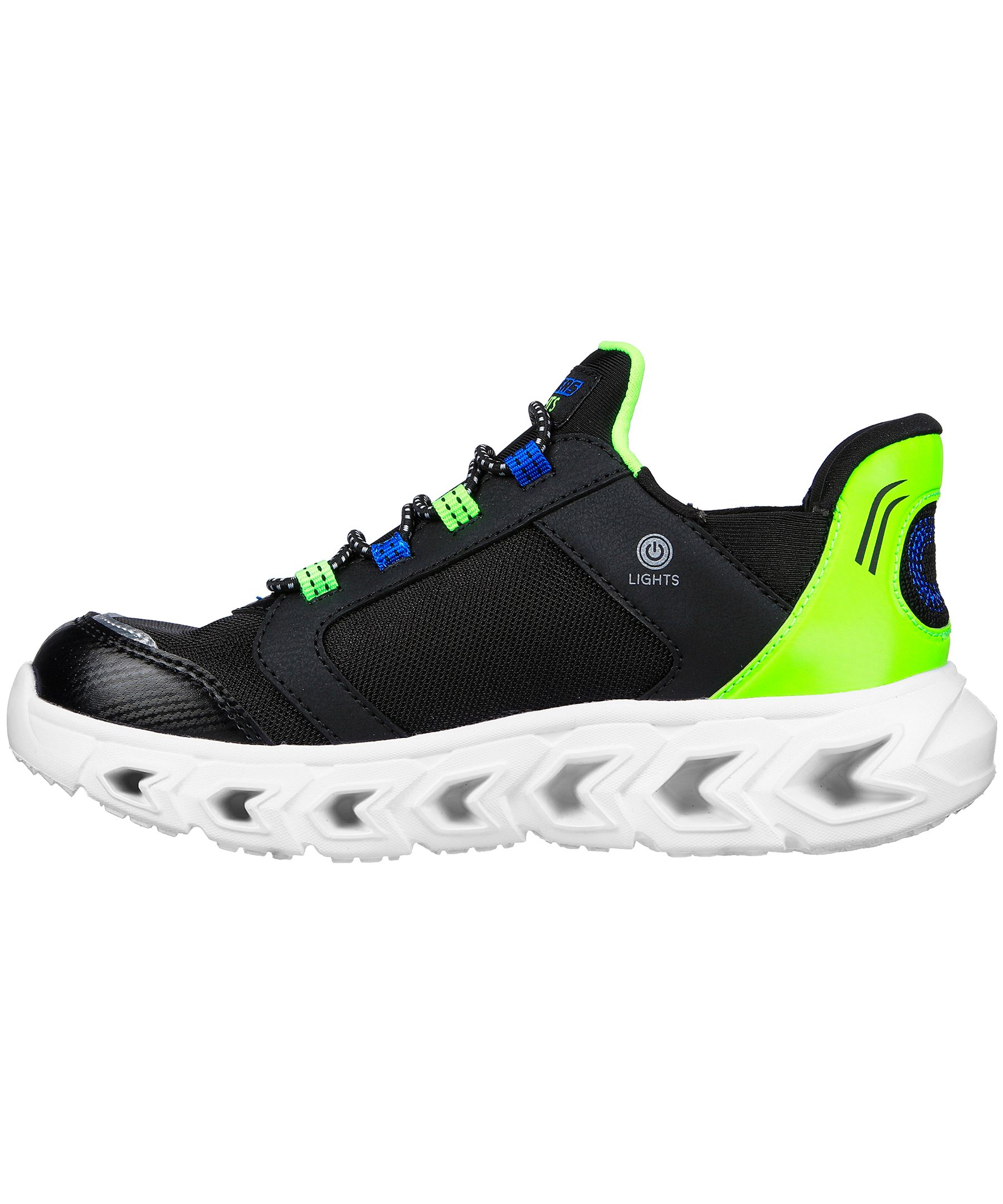 Chaussures de sport à lacets extensibles unisexes mains libres Slip-insMC pour enfants, Skechers