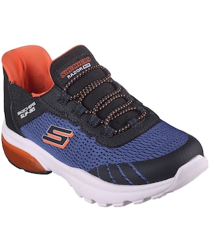 Chaussures de sport à lacets extensibles unisexes mains libres Slip-insMC pour enfants, Skechers