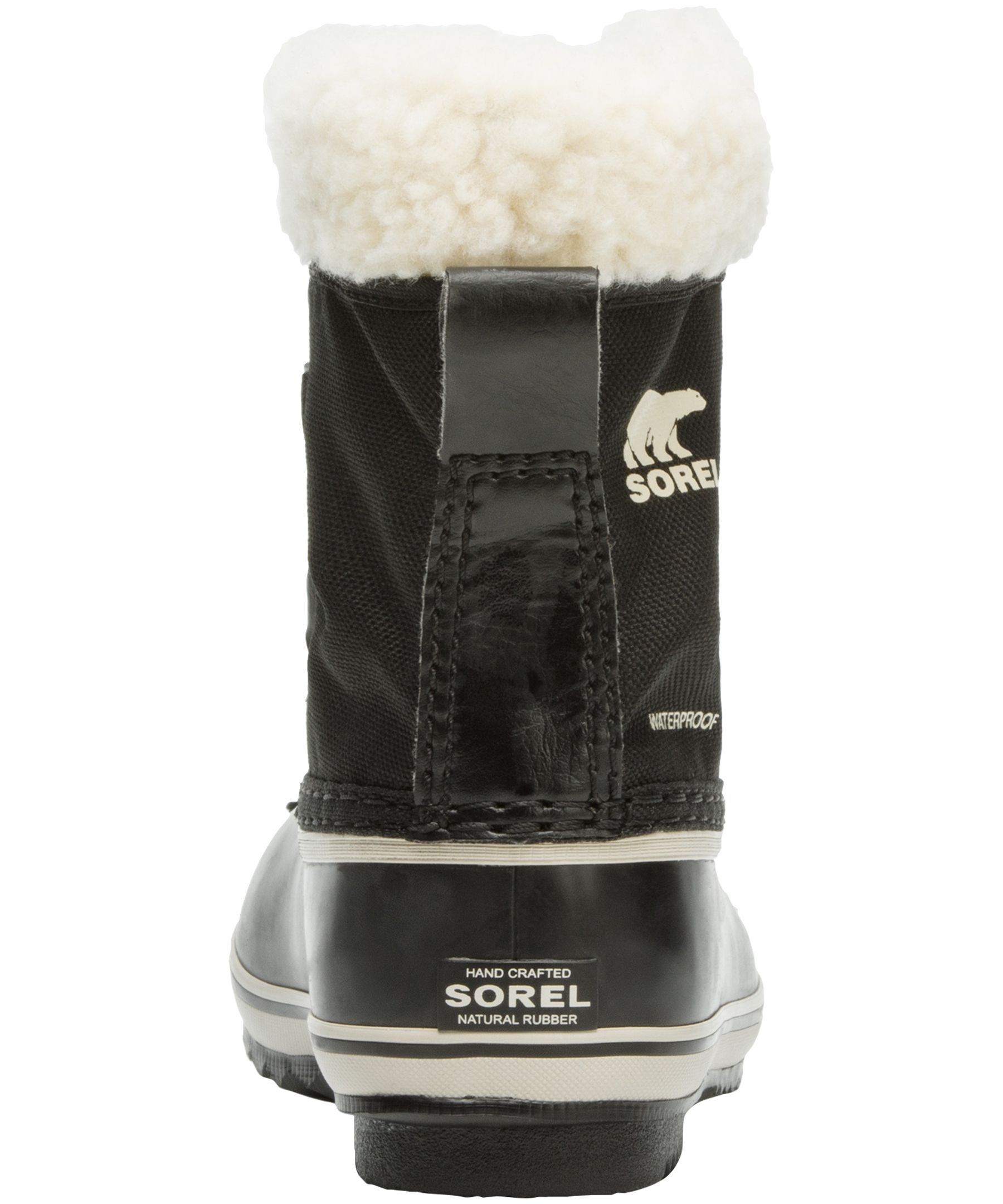 Bottes d'hiver imperméables unisexes PAC PS Yoot den nylon pour enfants, SOREL