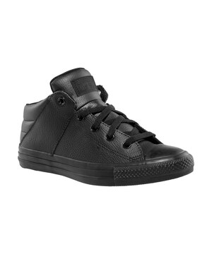 Chaussures de sport unisexes Foundational en cuir pour enfants, Converse