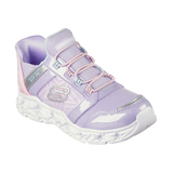 Skechers Kids' Unisex Hands Free Slip-ins™ Stretch Lace Sneakers Front_Three_Fourths_Angled_Right