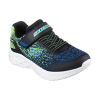 Skechers Kids' Microspec II Slip On Sneakers Front_Three_Fourths_Angled_Right