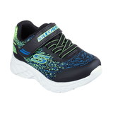 Chaussures de sport à enfiler Microspec II pour enfants, Skechers Front_Three_Fourths_Angled_Right