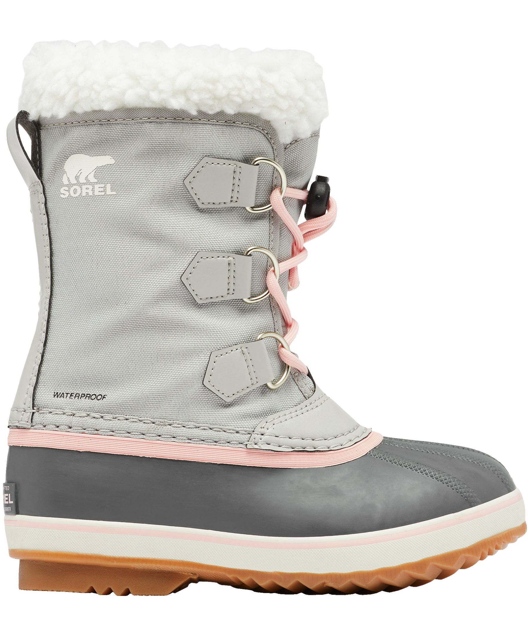 Bottes d'hiver imperméables unisexes PAC PS Yoot en nylon pour enfants, SOREL